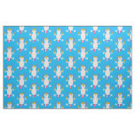 Day of the Dead Mexican Axolotl Patterned Fabric