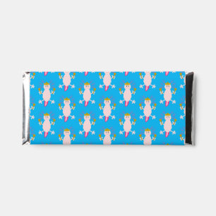 Day of the Dead Mexican Axolotl Patterned Hershey Bar Favors