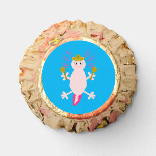 Day of the Dead Mexican Axolotl Reese's Peanut Butter Cups