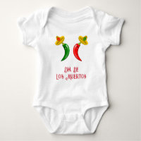 Day of the Dead Mexican Chilis Custom Message