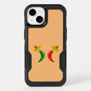 Day of the Dead Mexican Chilis OtterBox iPhone 14 Case