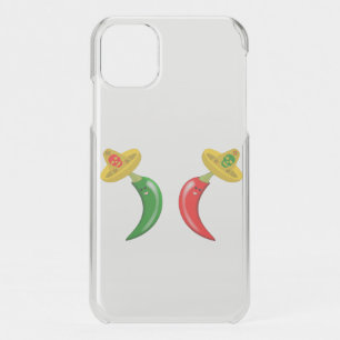 Day of the Dead Mexican Chilis iPhone 11 Case