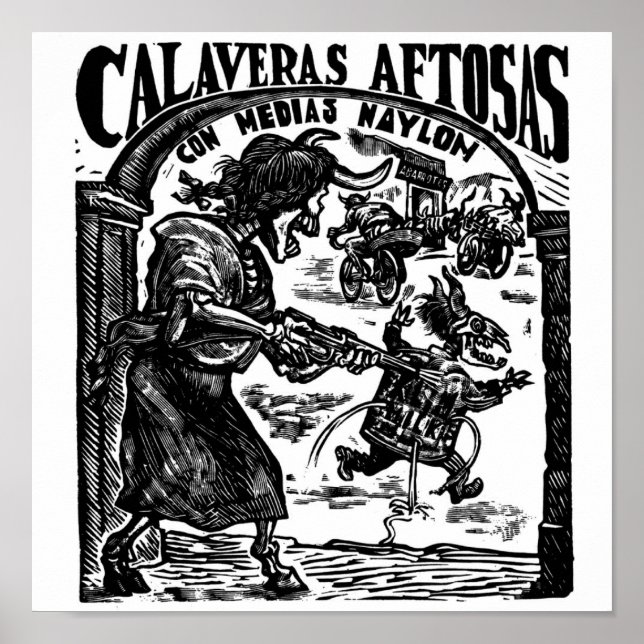 Day of the Dead, Mexico. Circa 1947. Poster (Front)