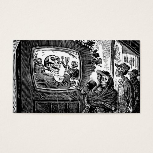 Day of the Dead, Mexico. Circa 1949 Business Card Templates