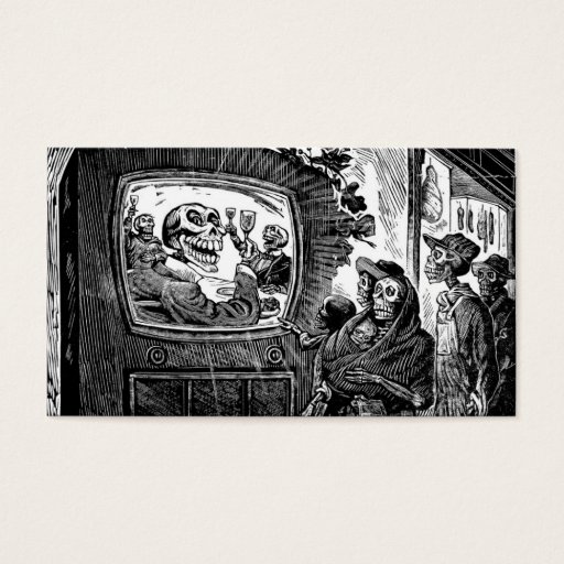 Customizable Day of the Dead, Mexico. Circa 1949 Business Card Templates