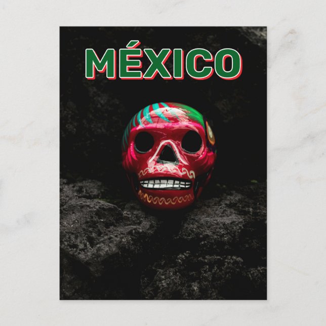 Day Of The Dead Mexico Postcard (Front)