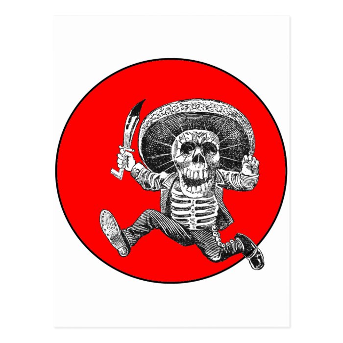 Day of the Dead Motif 2 Postcard