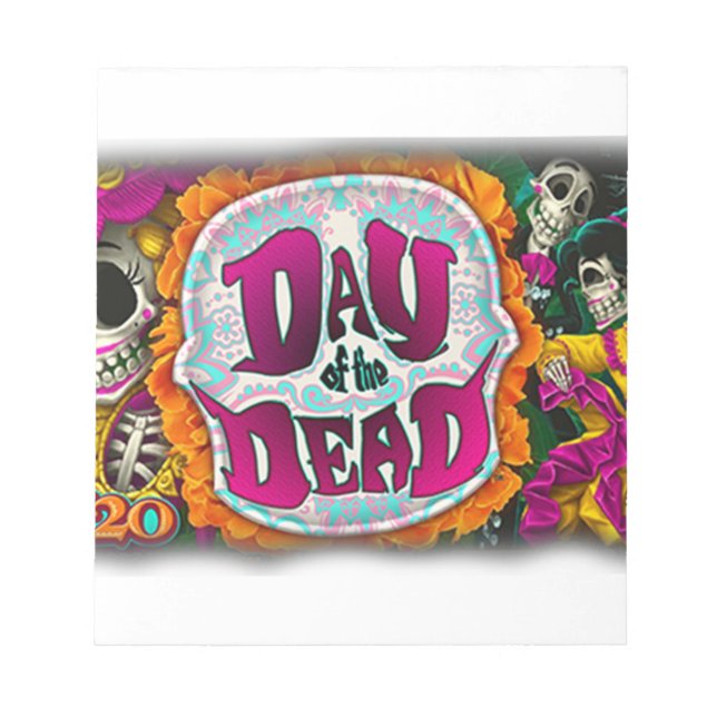 Day of the Dead Notepad (Front)