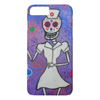 Day of the dead nurse painting iPhone 8 plus/7 plus case