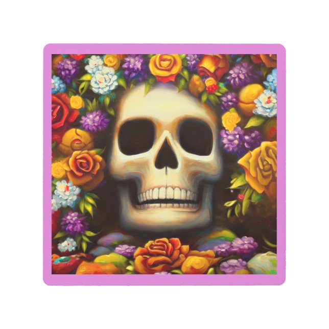 Day of the Dead Ofendra 5 Metal Print (Front)