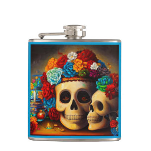 Day of the Dead Offrendas 2 Flask