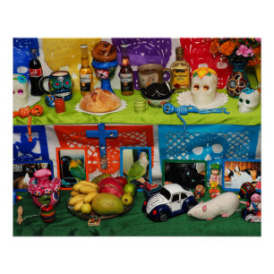 Day of the Dead Ofrenda  Poster