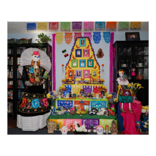 Day of the Dead Ofrenda Poster