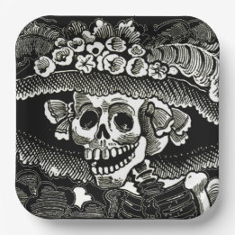 Day of the Dead Paper - José Guadalupe Posada Plates