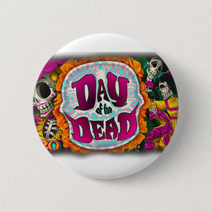 Day of the Dead Pinback Button