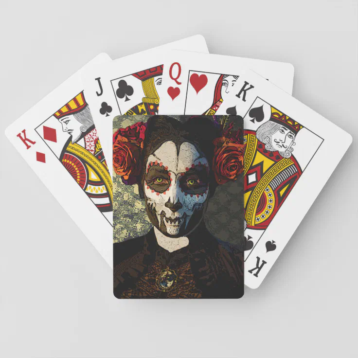 bicycle dia de los muertos playing cards