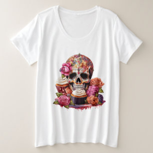 Day of the Dead Plus Size T-Shirt