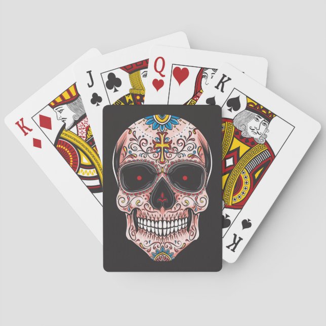 Day of the Dead Poker Cards (Back)