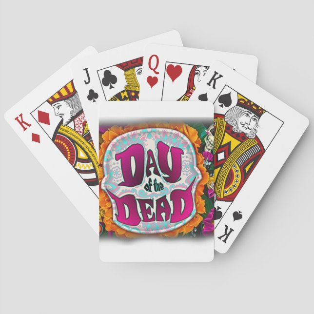 Day of the Dead Poker Cards (Back)