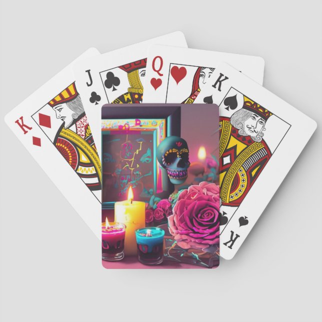 Day of the Dead  Poker Cards (Back)