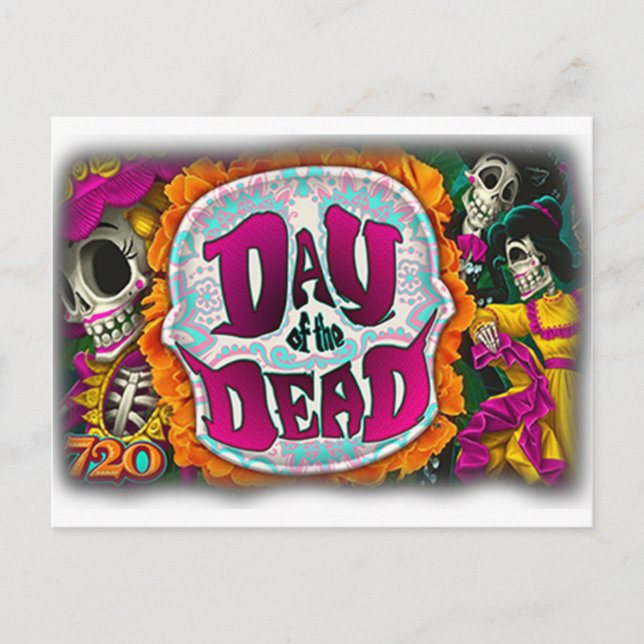 Day of the Dead Postcard (Front)