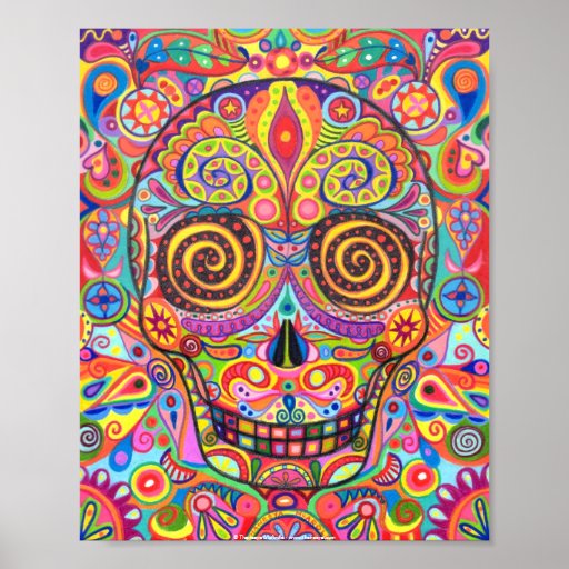 Day of the Dead Print or Poster | Zazzle