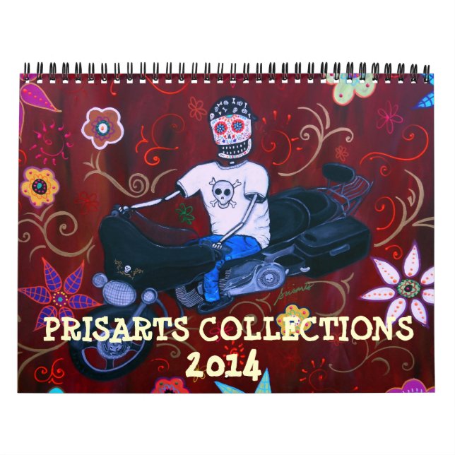 DAY OF THE DEAD PRISARTS COLLECTION CALENDAR (Cover)
