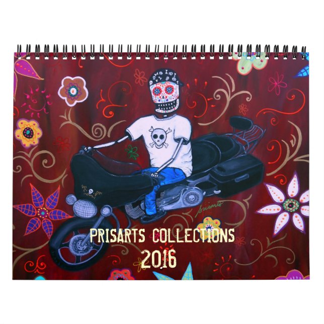 DAY OF THE DEAD PRISARTS COLLECTION CALENDAR (Cover)