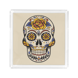 Day of the Dead serving tray