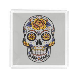 Day of the Dead serving tray