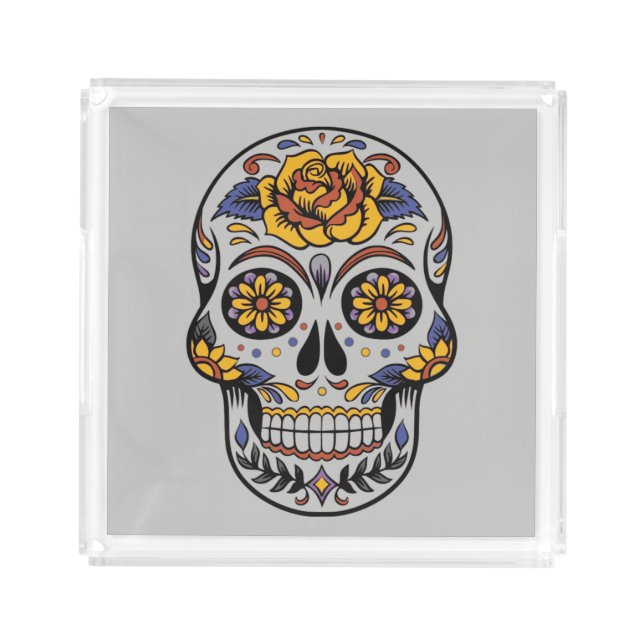 Day of the Dead serving tray (Front)