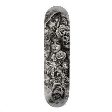 Day of the Dead Skate Deck
