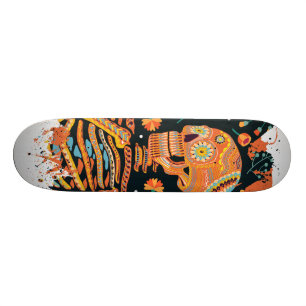 Day of the Dead Skeleton – Dia de los muertos Skateboard