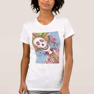 Day of the Dead Skeleton with Rose T-Shirt