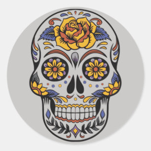 Day of the dead stickers