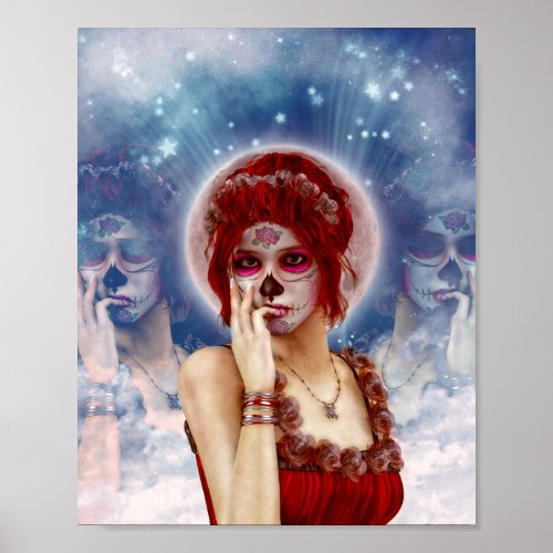 Day Of The Dead sugar doll Poster