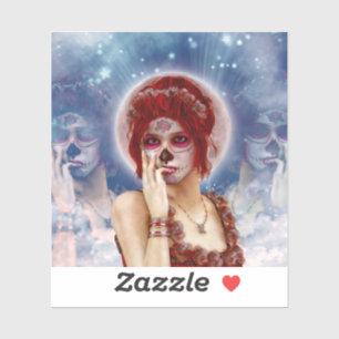Day Of The Dead sugar doll Sticker