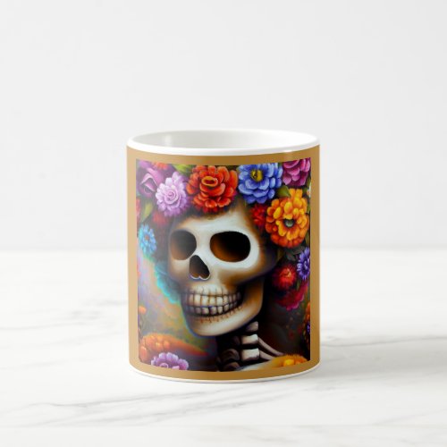 Day of the Dead Sugar Skull 1 Coffee Mug