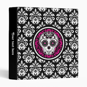 Day of the Dead sugar skull Binder