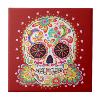 Dia De Los Muertos Ceramic Tiles | Zazzle