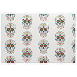 DAY OF THE DEAD SUGAR SKULL FABRIC