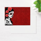 Day of the Dead Sugar Skull Girl - red (Desk)