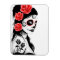 Day of the Dead Sugar Skull Girl - white