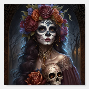 day of the dead sugar skull Graphic Foam Board