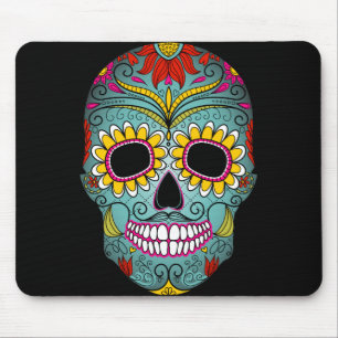 Day of the Dead Sugar Skull Mouse Pad
