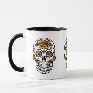 Day of the Dead Sugar Skull Mug