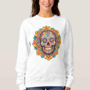 Day of the Dead Sugar Skull Sweatshirt