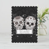 Day Of The Dead Sugar Skull Wedding Or Party Event (Standing Front)