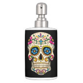 Day of the Dead Sugar Skull with Cross Bathroom Set (Front)