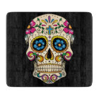 Day of the Dead Sugar Skull with Cross